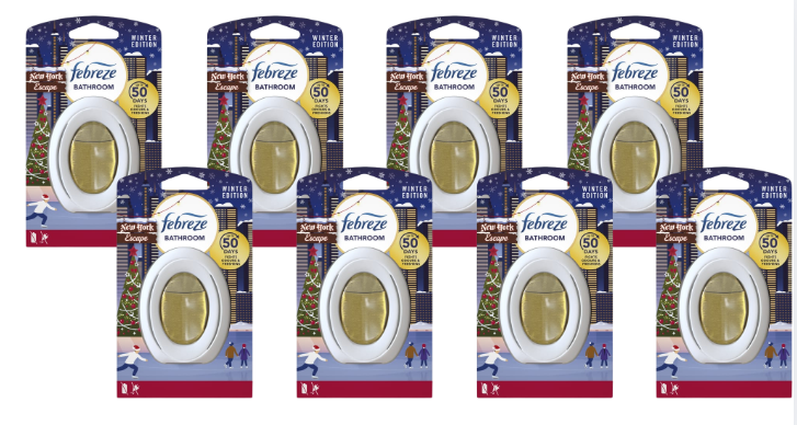 Febreze Bathroom Air freshener New York Escape Limited Edition x 8